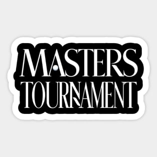 masters tournament Sticker